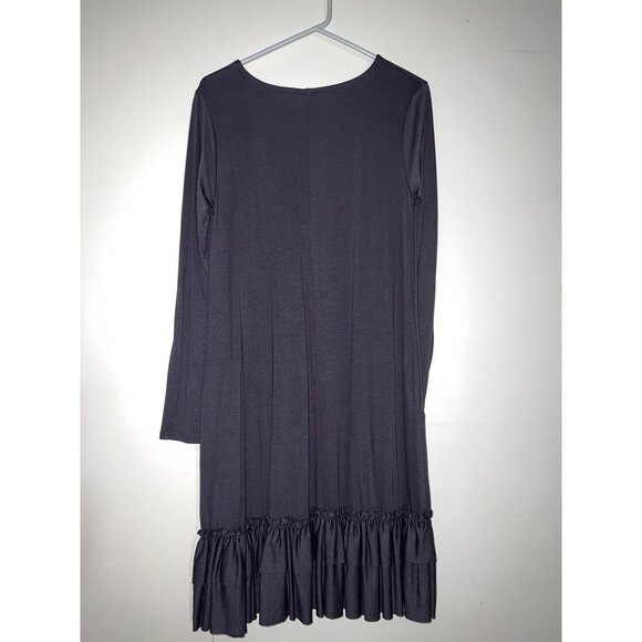 Zenana Outfitters Grey Double Ruffle Outfitters — NWOT -- MEDIUM - Picture 8 of 11